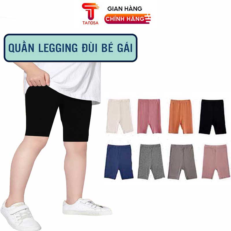 Quần Legging Đùi Mùa Hè Tiện Lợi TANOSA Quần Cho Bé Gái Quần Legging Bé Gái