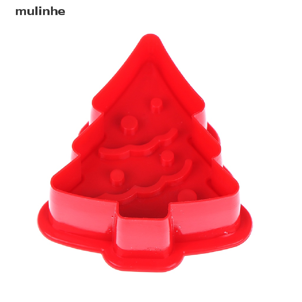 Mulinhe set 4 Khuôn Cắt Bánh Quy Hình Giáng Sinh 3d diy vn