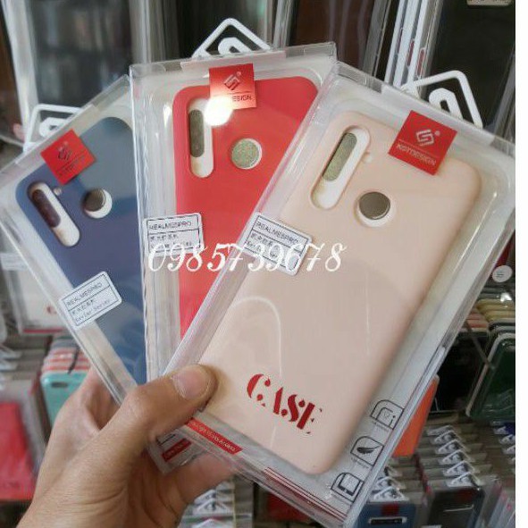 Ốp lưng dẻo màu oppo realme 5 pro hiệu KT Desing chống bám bẩn
