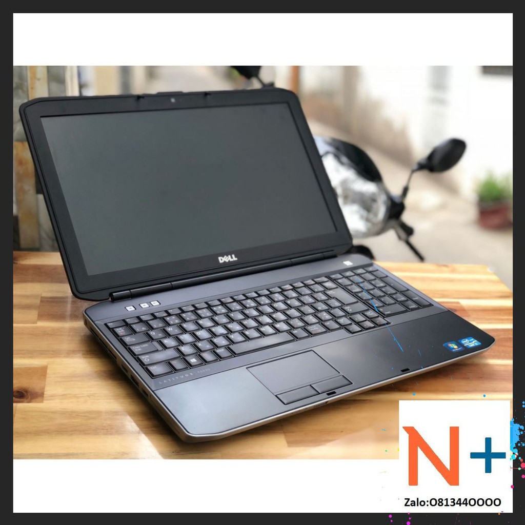 Laptop Dell E5530 , chip i5 th3 , đáp ứng hầu hết văn phòng học tập bh dài