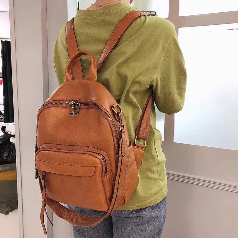 BALO NỮ NHỎ GỌN DA BÒ CAO CẤP - 2822365