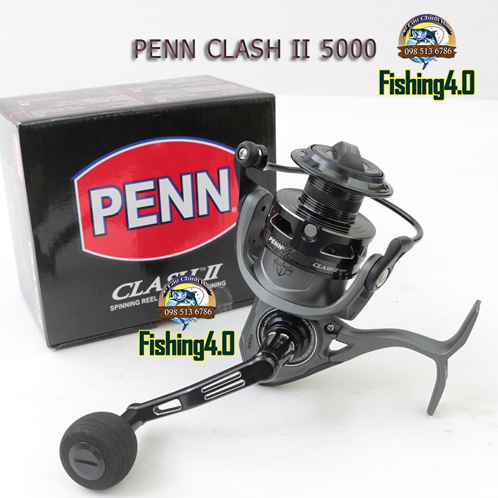 Máy Câu PENN CLASH II 4000HS 5000 chính hãng - Hot new 2020