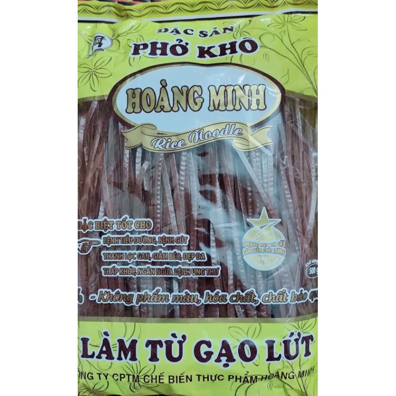 Phở gạo lứt Hoàng Minh đặc biệt gói 500gram