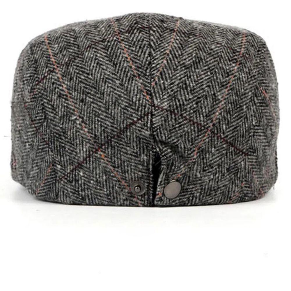 Mũ Lưỡi Trai 2Life Vải Len Kiểu Anh Cổ Điển Cá Tính Cho Nam Trung Niên