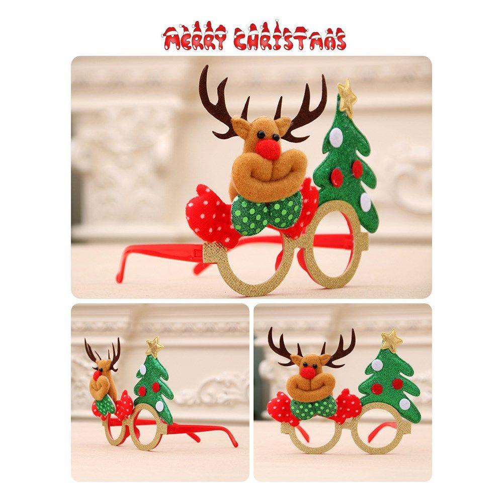 Kính Mắt Hoạt Hình Dùng Trang Trí Giáng Sinh