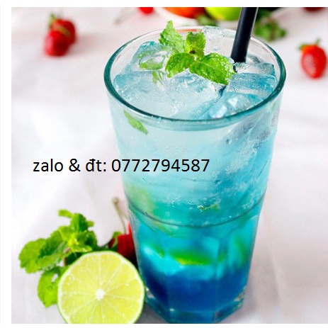 Bộ 6 cốc ly thủy tinh đựng trà chanh trà sữa trà đào cam sả đẹp Ocean Centra Hi Ball 495ml