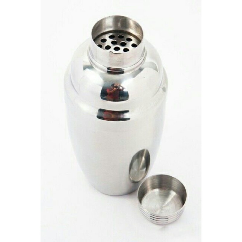 Bình Lắc Pha Chế Cocktail Shaker Inox không gỉ 550ml, Bình Lắc Nhựa 350ml 700ml