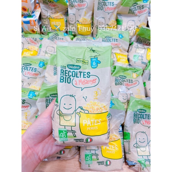 NUI HỮU CƠ BLEDINA PHÁP cho bé 6M/8M Date 11/2023