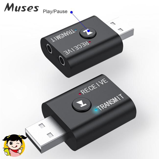 Muse07 Thiết Bị Nhận Tín Hiệu Âm Thanh Bluetooth 2 Trong 1 Cho Tv Pc