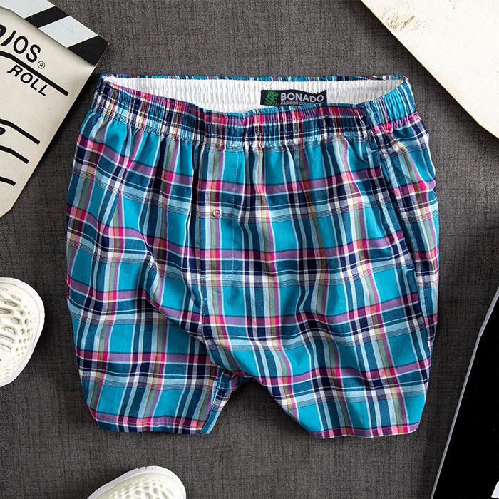 [Mã FAMALLT5 giảm 15% đơn 150K] Quần đùi nam mặc nhà màu ngẫu nhiên vải cotton cao cấp BONADO BND4 | BigBuy360 - bigbuy360.vn