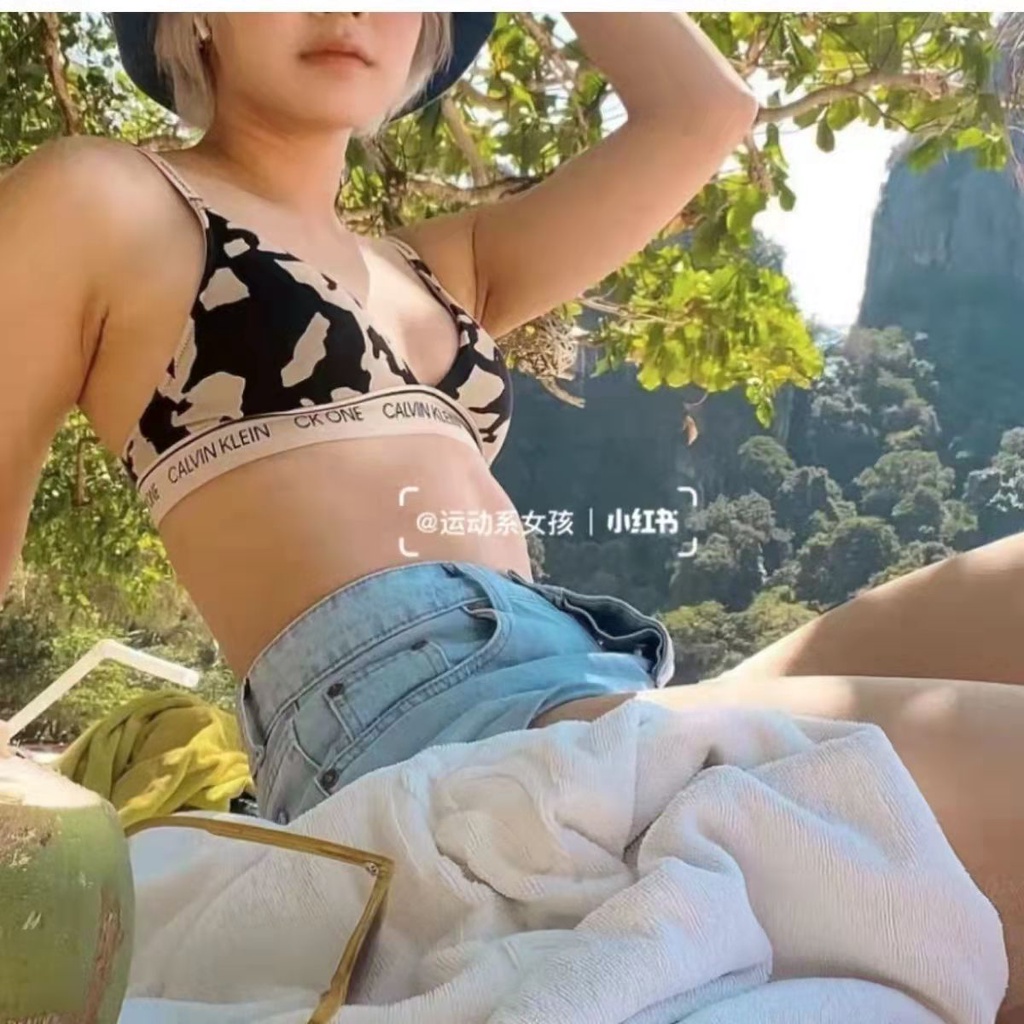 Mới Bộ Áo Ngực Tam Giác + Quần Sịp