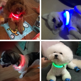 Vòng Cổ Có Đèn Led Phát Sáng Cho Thú Cưng