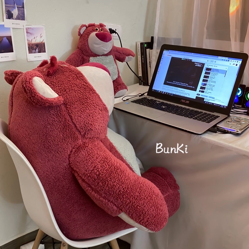 GẤU BÔNG LOTSO 38CM CAO CẤP BUNKI