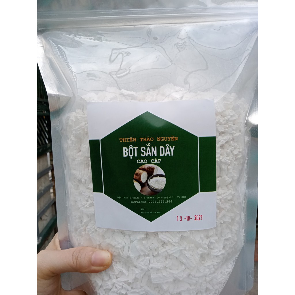 Bột sắn dây nguyên chất 100% đặc biệt (hình ảnh thật) 500 gr 1 kg