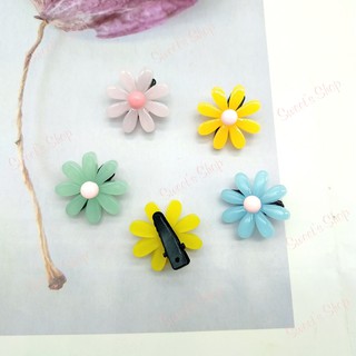 Kẹp Tóc 💖 Kẹp Tóc Hoa Cúc Mini Hàn Quốc Siêu Xinh