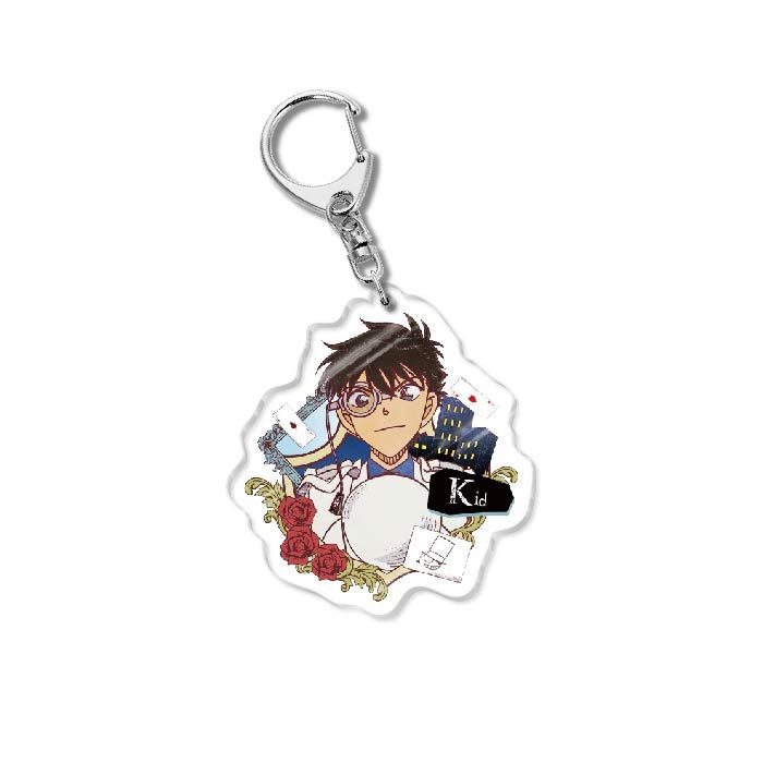 ( Mica trong acrylic ) Móc khóa THÁM TỬ LỪNG DANH CONAN Detective Conan ver BIỂU TƯỢNG anime chibi dễ thương xinh xắn