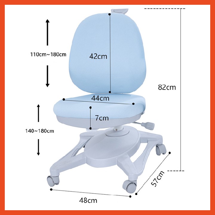 (RẺ VÔ ĐỊCH)Ghế ngồi học sinh cao cấp- Ghế học sinh chống cận chống gù lưng cho bé | BigBuy360 - bigbuy360.vn