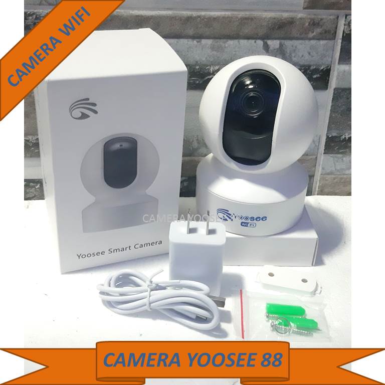 Camera YooSee HK216 FHD Xoay 360 thiết kế gọn gàng - Quay đêm CÓ MÀU hoặc HỒNG NGOẠI - không enten vẫn bắt sóng tốt