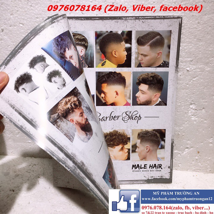 TẠP CHÍ BARBERSHOP - CATALOG KIỂU TÓC NAM ĐẸP PHONG CÁCH CHÂU ÂU