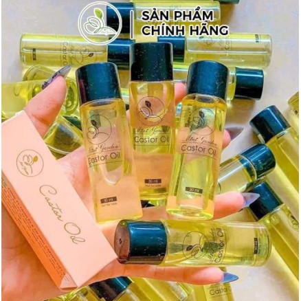 Dầu Tẩy Trang Mắt Môi Mini Garden Castor Oil 30ML | BigBuy360 - bigbuy360.vn