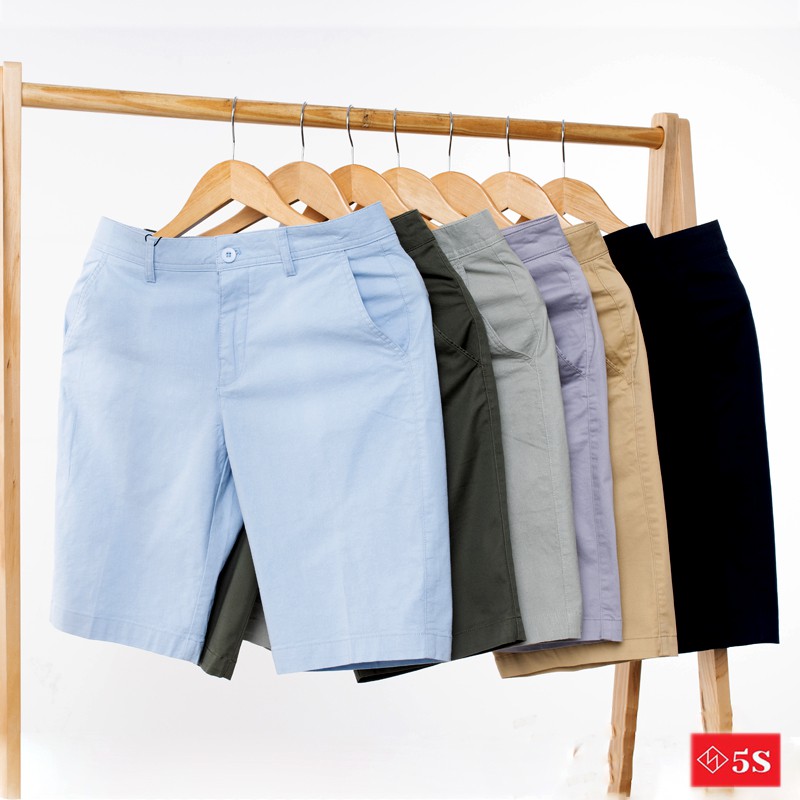 Quần Short KaKi Nam 5S (6 màu), Kaki Giấy, Thấm Hút Mồ Hôi, Co Giãn Tốt (QSK21002-05) | BigBuy360 - bigbuy360.vn