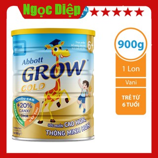 (CHÍNH HÃNG) Sữa bột Abbott Grow Gold 6+ 900g