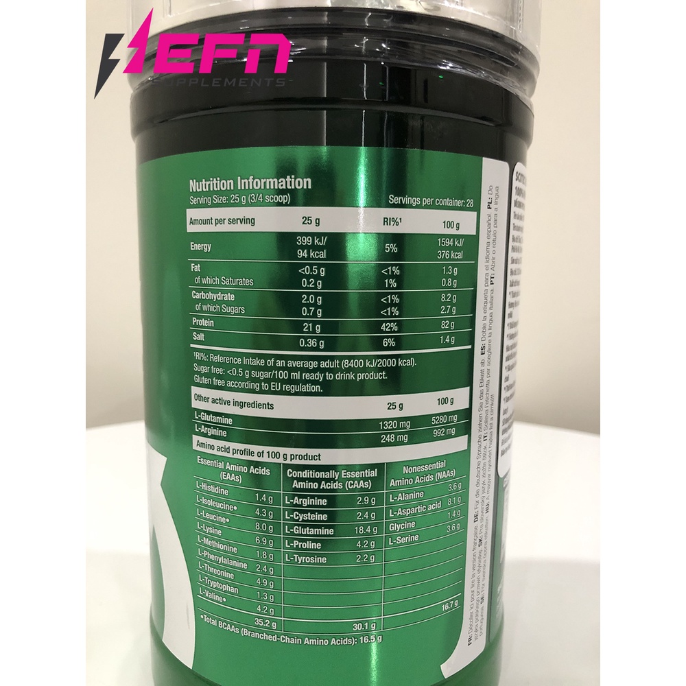 Whey Protein Isolate SCITEC NUTRIOTION Sữa Tăng Cơ Cho Người Tập Gym Tinh Khiết hũ 700G - Chính Hãng