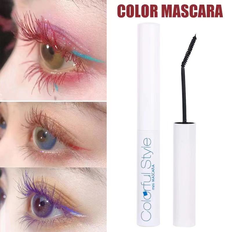 Mascara Đầu Cọ Siêu Mảnh Tự Nhiên Chống Nước Chống Mồ Hôi Không Lem Lâu Trôi