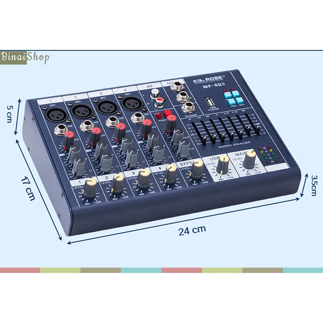 [Mã ELHACE giảm 4% đơn 300K] Mixer mini EA ROBE WF-6G