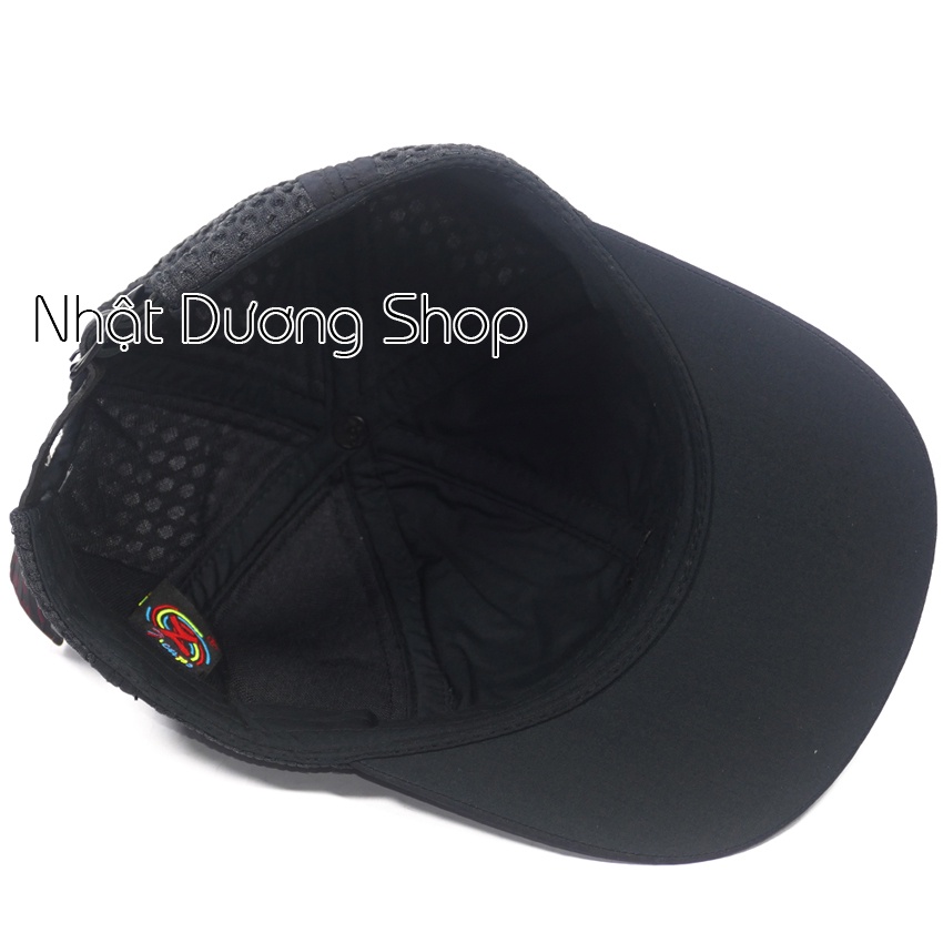 NÓN KẾT XỊN Z Caps, 7 Caps  - Chất liệu vải kaki kết hợp Cotton cao cấp với mặt sắt 7 Caps sò to nổi bật