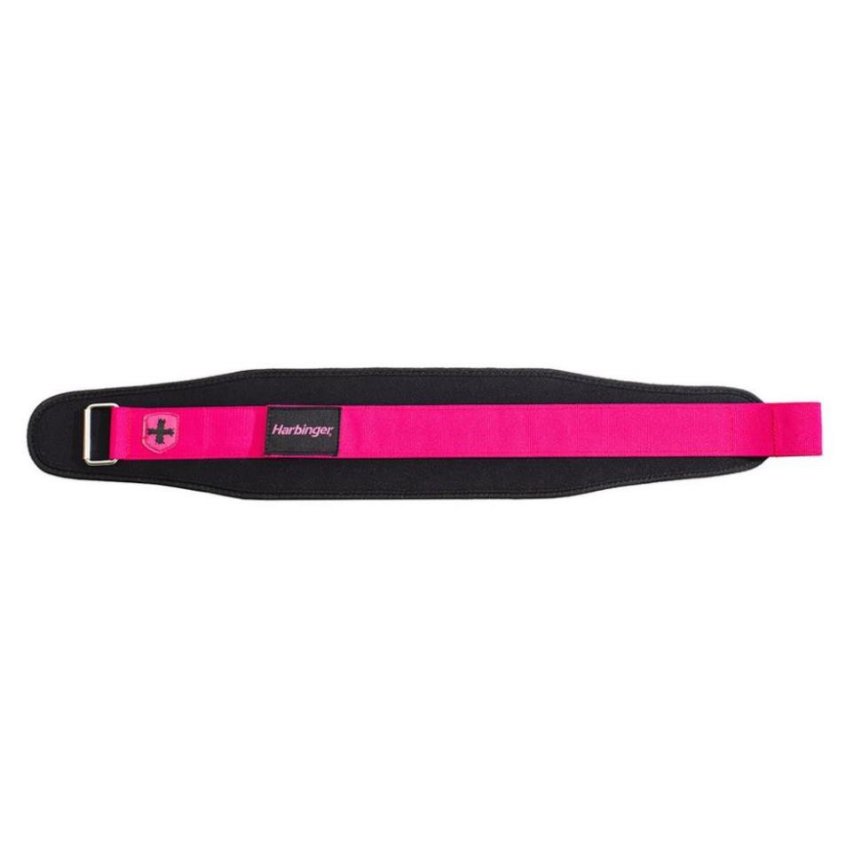 Phụ kiện Thể Thao Gym ĐAI LƯNG NỮ 5 INCHES HỒNG HARBINGER WOMEN FOAM CORE BELT 232 TPBS