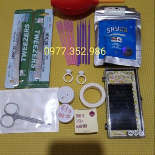 Sét đồ nối mi cơ bản