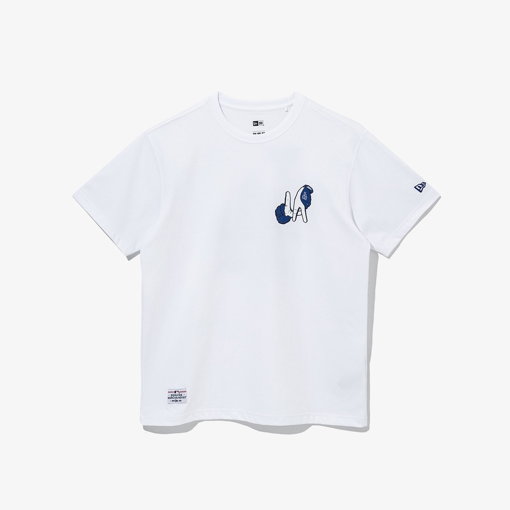 [CHÍNH HÃNG] ÁO THUN NEW ERA LA HAND SIGN RS 22 WHITE