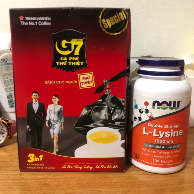 Cà phê uống G7 3in1 Trung Nguyên