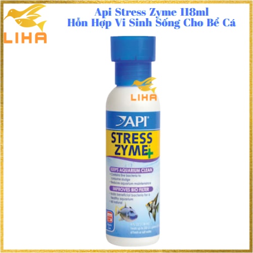 Api Stress Zyme - Hỗn Hợp Vi Sinh Sống Cho Bể Cá