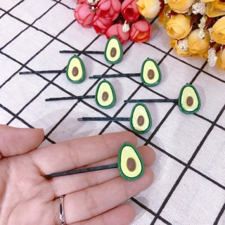 Kẹp tăm / kẹp mái hình trái bơ xinh xắn cho bạn gái