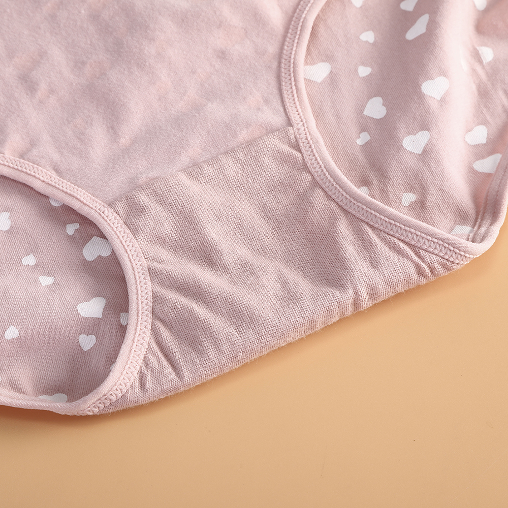 Quần Lót Aijolen Vải Cotton Lưng Cao Thoáng Khí Thoải Mái Cho Nữ