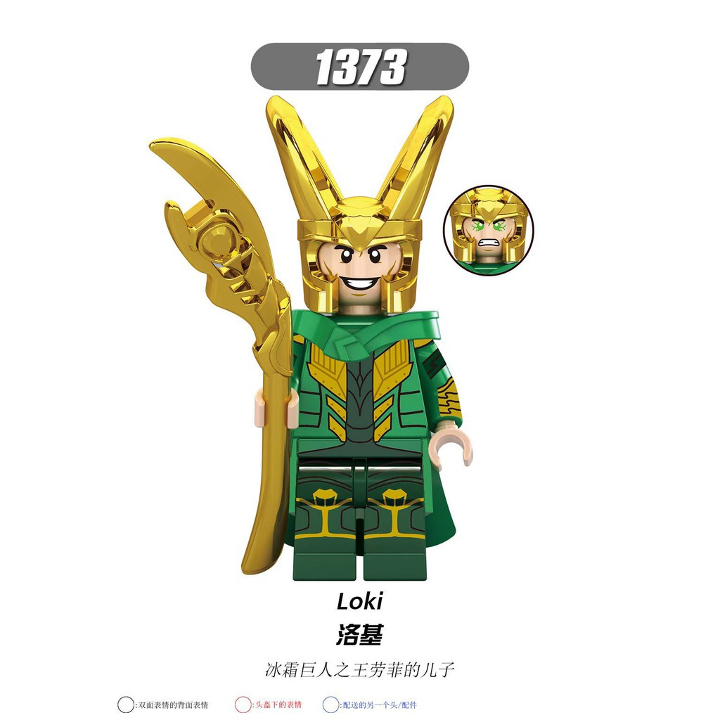 Minifigures Các Mẫu Nhân Vật Marvel DC Loki Doctor Doom Fantastic Mẫu Mới Ra X0271