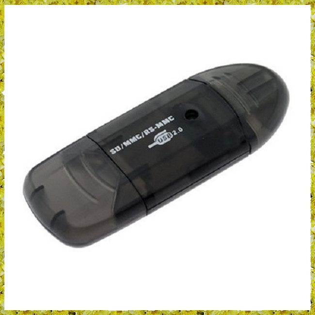 Đầu đọc thẻ USB2.0 hỗ trợ thẻ SD T-Flash TF SDHC chất lượng cao tiện dụng | BigBuy360 - bigbuy360.vn