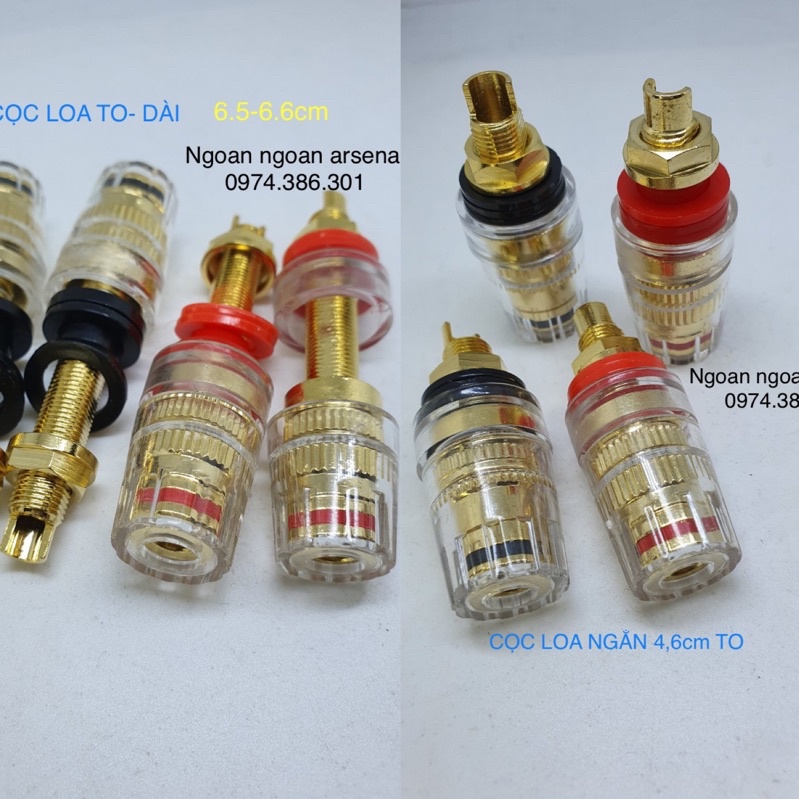 Cọc loa trong dài và ngắn loại cọc to. Báo giá 1 cái. Bán từ 2 cái.