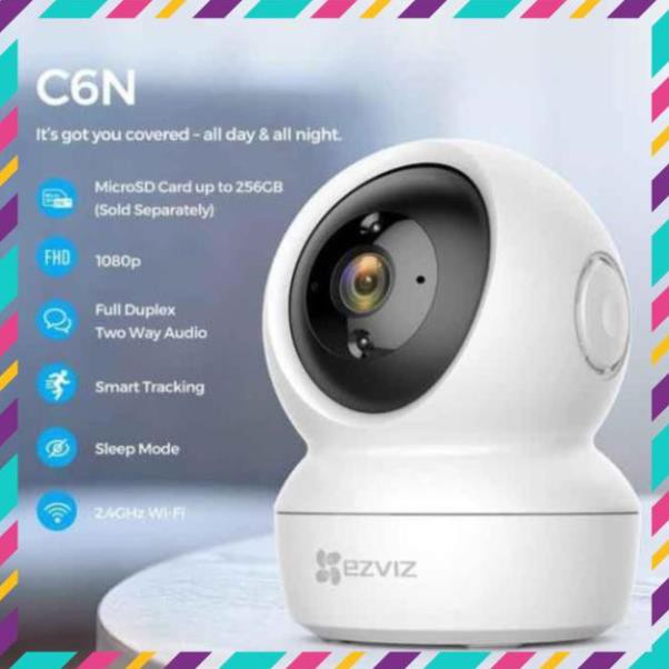 [FreeShip]  Camera Wifi thông minh EZVIZ EZ360 CS-C6N-A0-1C2WFR C6N 1080P - BH 2 năm