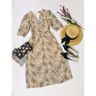 Đầm voan hàn hoa nhí size m,l,xl giá 250k