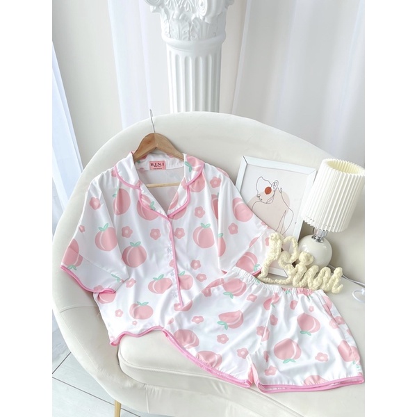 [ẢNH THẬT TỰ CHỤP] ĐỒ BỘ ĐÙI VIỀN NGỦ LỤA MANGO—- HÀNG ĐỘC QUYỀN BINI🔥Chất vải siêu đẹp | BigBuy360 - bigbuy360.vn