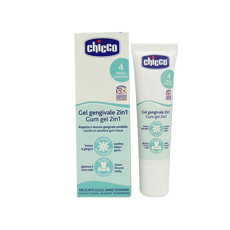 Gel bôi lợi cho bé mọc răng chicco 4M+