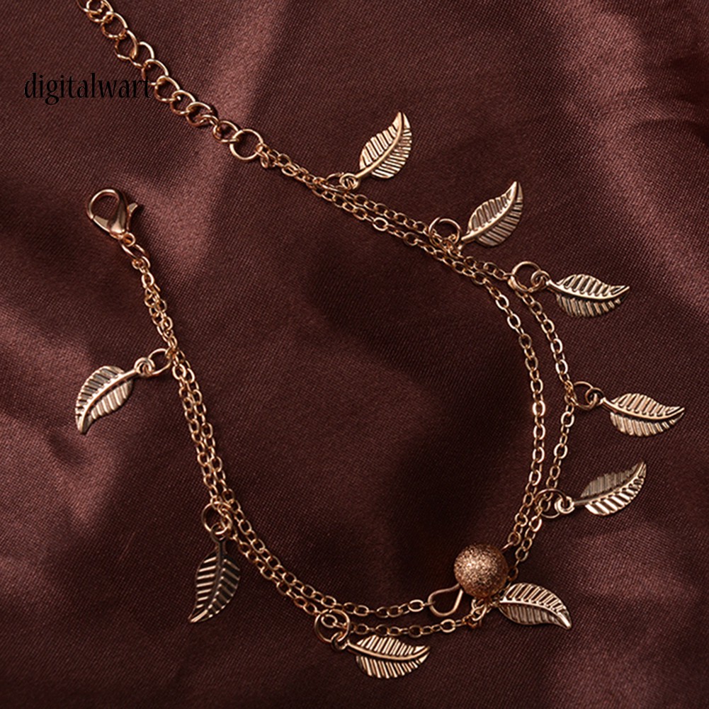 Lắc Chân Hợp Kim Hình Chiếc Lá Xinh Xắn Cho Nữ | BigBuy360 - bigbuy360.vn