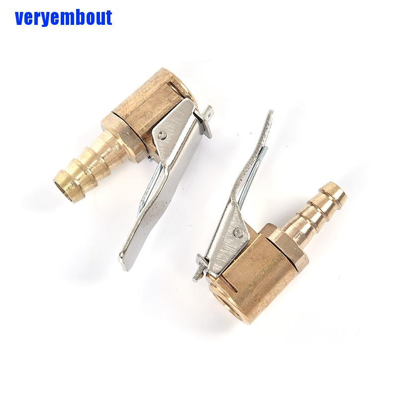 Đầu Nối Van Bơm Hơi Lốp Xe Hơi Bằng Đồng Thau