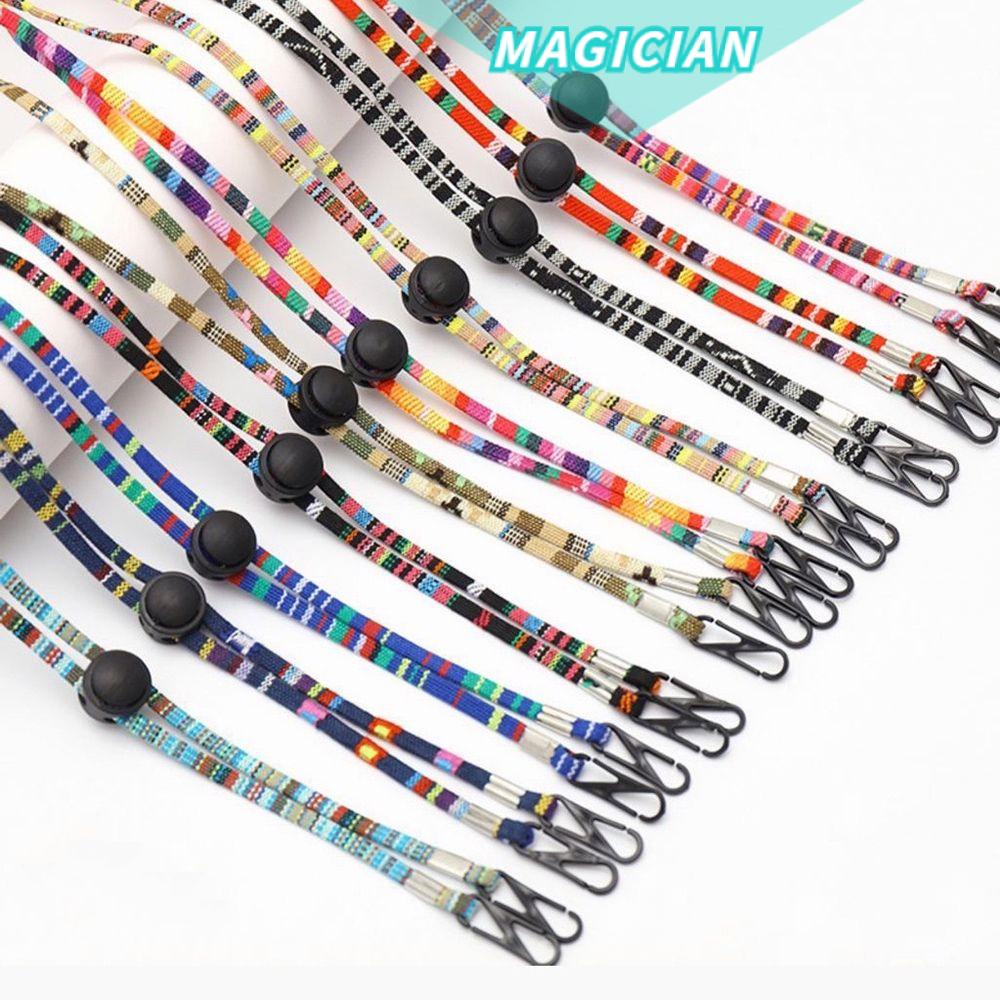 Dây Đeo Cổ Họa Tiết Thổ Cẩm Chống Thất Lạc Bằng Nylon Để Gắn Kính Tiện Dụng