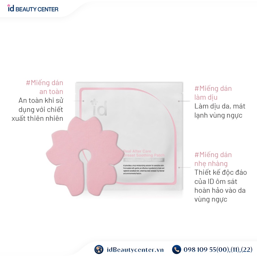 id Real After Care Breast Soothing Mặt Nạ Săn Chắc, Mềm Da Vùng Ngực | BigBuy360 - bigbuy360.vn