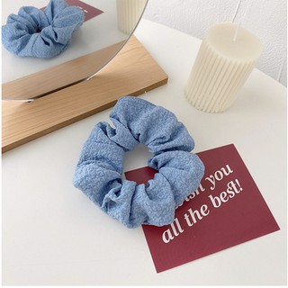 Dây buộc tóc, Cột tóc Scrunchies Đơn Giản BT53