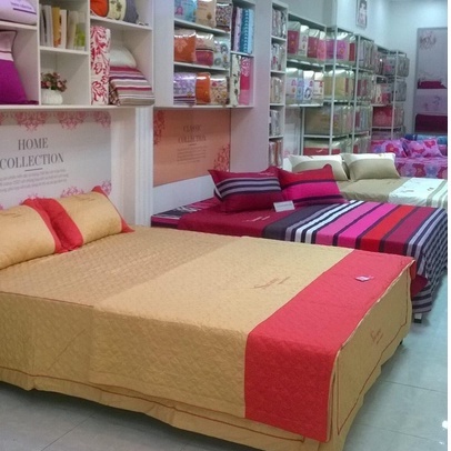Bộ chăn ga gối cao cấp Sông Hồng